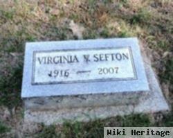 Virginia V. Sefton