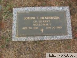 Joseph Lark "j. L." Henderson