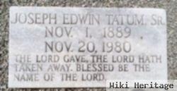 Joseph Edwin Tatum, Sr