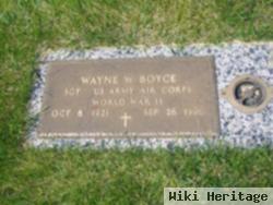 Wayne W Boyce