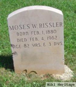 Moses W. Rissler