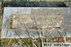 Wilma L Hemstock