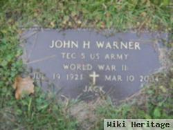 John Hugh "jack" Warner