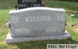 Martha J "hazel" Bowling Warren