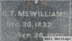 George Thomas Mcwilliams