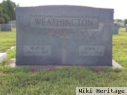 Mary E Weathington