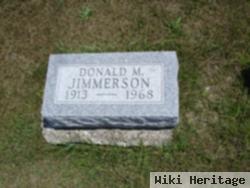 Donald M Jimmerson