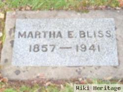 Martha E Hamlin Bliss