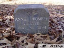 Annie Womble Gunter