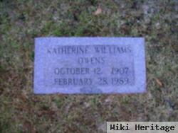 Katherine Williams Owens