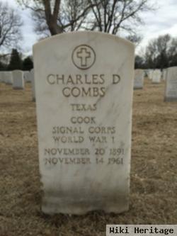 Charles D Combs