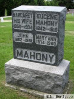 John M Mahony