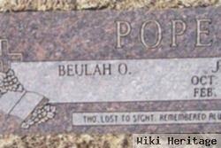 Beulah O. Preston Pope