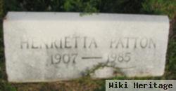 Henrietta Patton