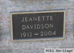 Jeanette Davidson