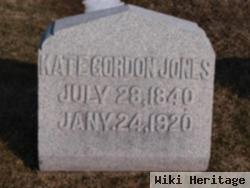 Katherine "kate" Gordon Jones