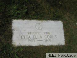 Henrietta Ella 'etta' Coons