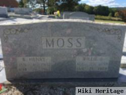 W. Henry Moss