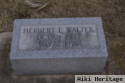 Herbert Elmer Walter