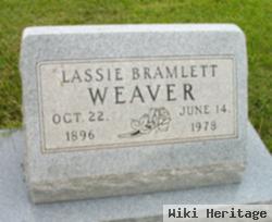 Lassie Lee Mcright Weaver