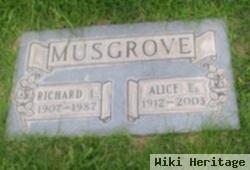 Richard Lorraine "dick" Musgrove