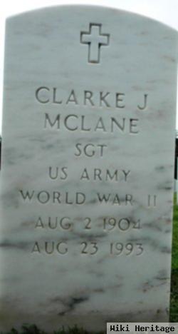 Clarke J Mclane