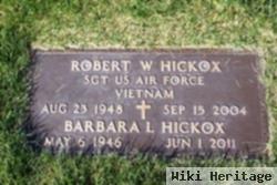 Sgt Robert William Hickox