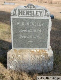 William Rice Hensley