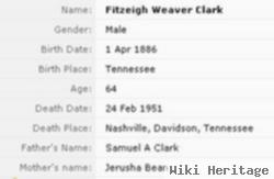 Fitzhugh Weaver Clark