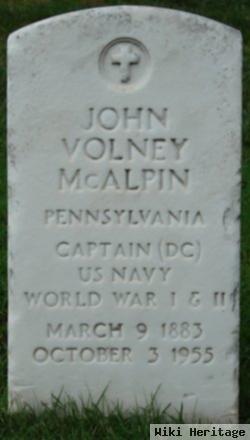 Capt John Volney Mcalpin