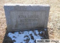 Nina Louise Hutchinson