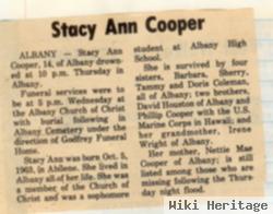 Stacy Ann Cooper