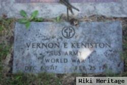 Vernon E Keniston