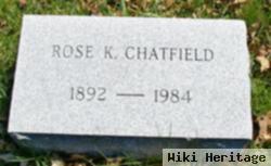 Rose Katherine Evans Chatfield