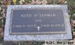 Ruth H Lehman