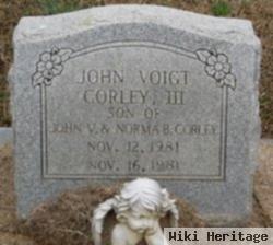 John Voight Corley, Iii