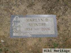 Marilyn D Mcintire