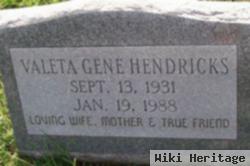 Valeta Gene Hendricks