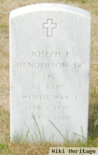 Joseph Franklin Henderson, Sr