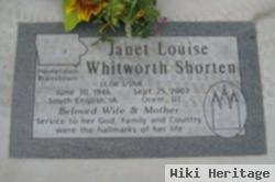 Lcdr Janet Louise Whitworth Shorten