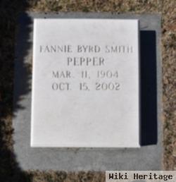 Fannie Byrd Smith Pepper