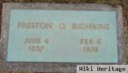 Preston O. Richwine