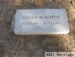 Evelyn M Sutton