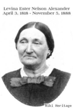 Lavina Ester Nelson Alexander