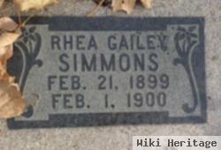 Rhea Gailey Simmons