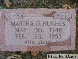 Martha D Hughes