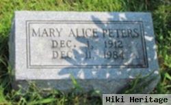 Mary Alice Scothorn Peters