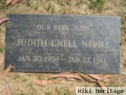 Judith L'nell "judy" Nevill