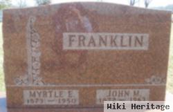 Myrtle E Barnhouse Franklin