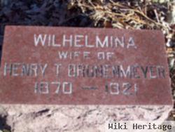 Wilhelmina "minnie" Zimmerman Brunenmeyer